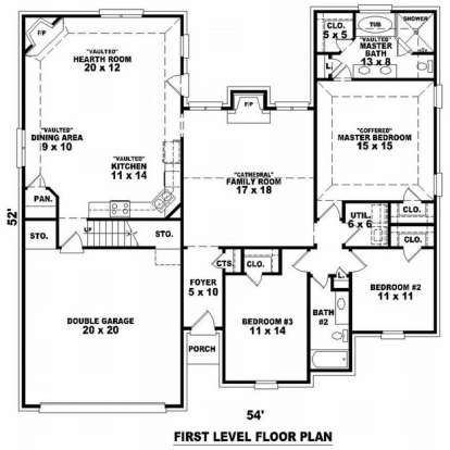 House Plan House Plan #8523 Drawing 1
