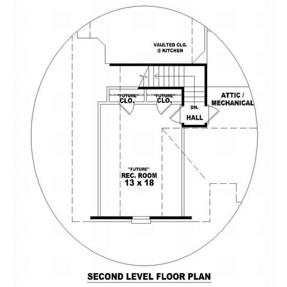 Floorplan 2 for House Plan #053-01043
