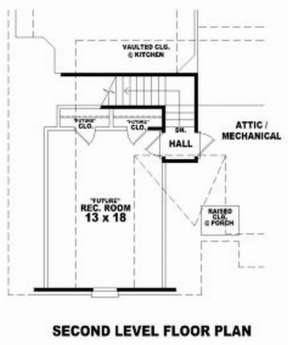 Floorplan 2 for House Plan #053-01044