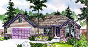 Ranch House Plan #035-00202 Elevation Photo