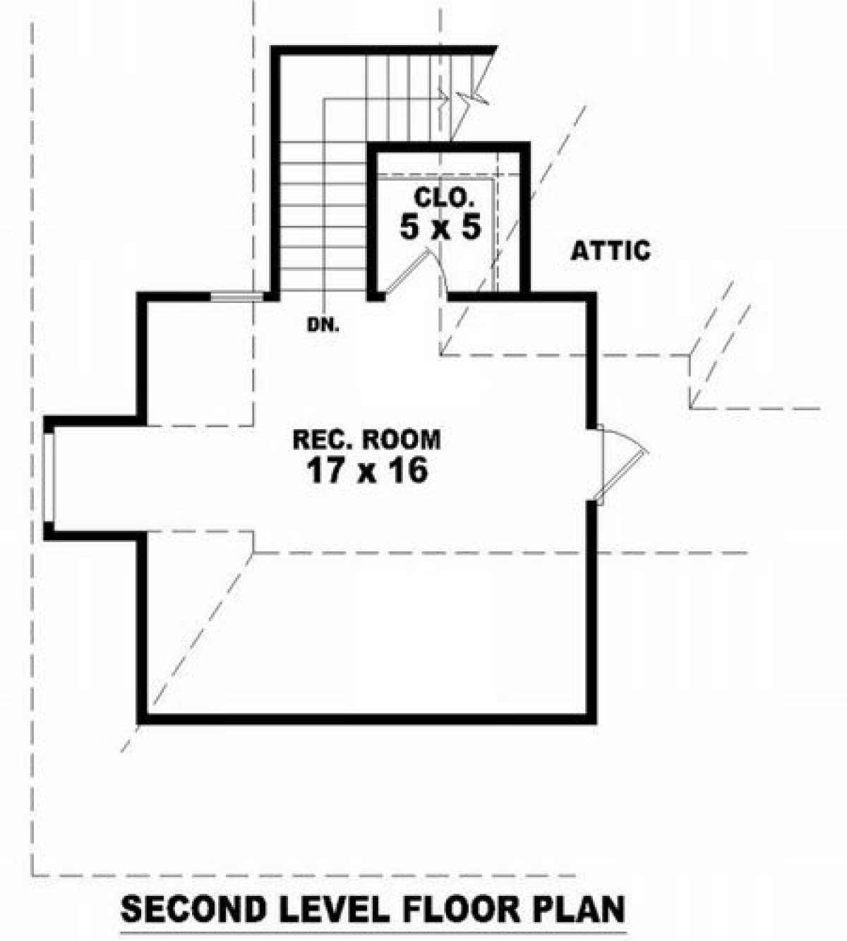 Floorplan 2 for House Plan #053-01050