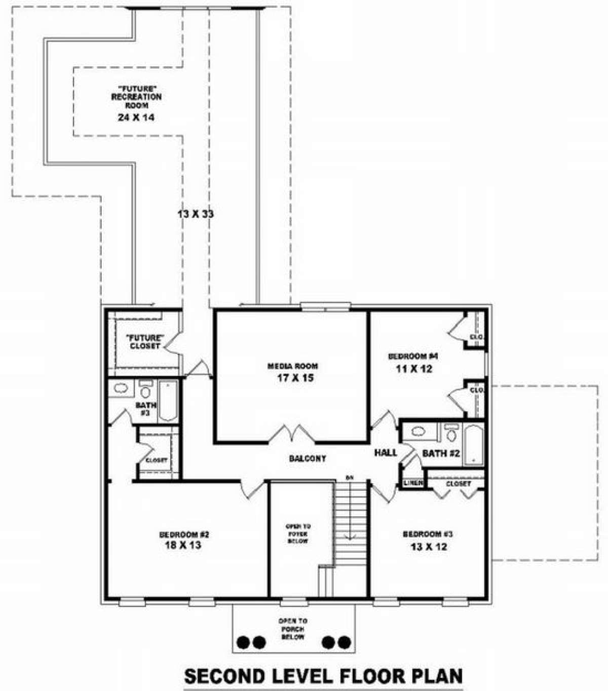 Floorplan 2 for House Plan #053-01055