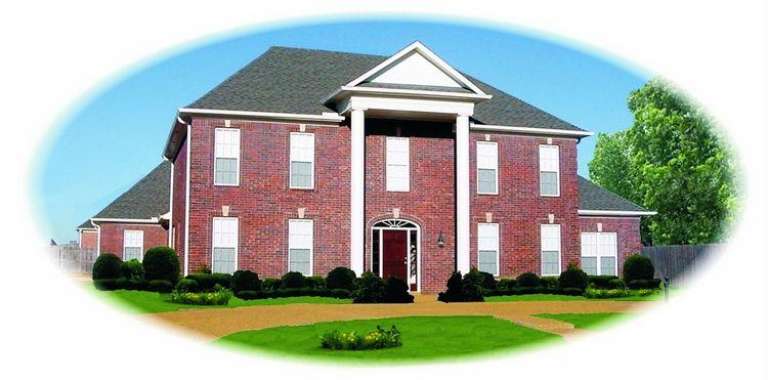 House Plan House Plan #8537 Front Elevation