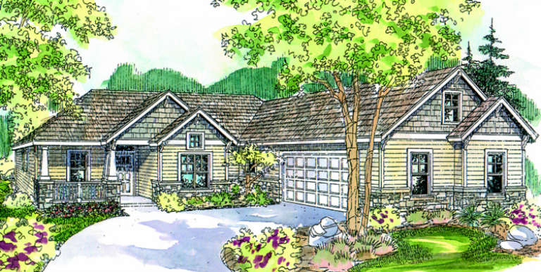 House Plan House Plan #854 Front Elevation