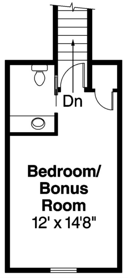 Floorplan 2 for House Plan #035-00203