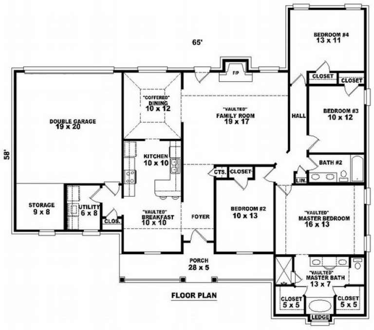 House Plan House Plan #8544 Drawing 1