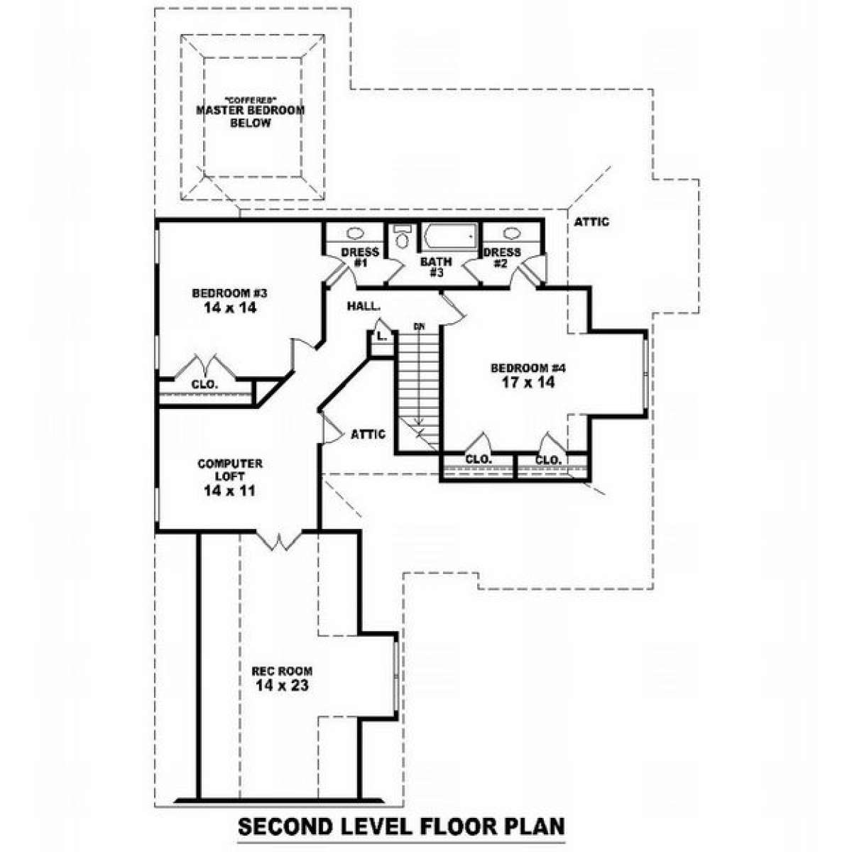 Floorplan 2 for House Plan #053-01065