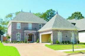 French Country House Plan #053-01071 Elevation Photo