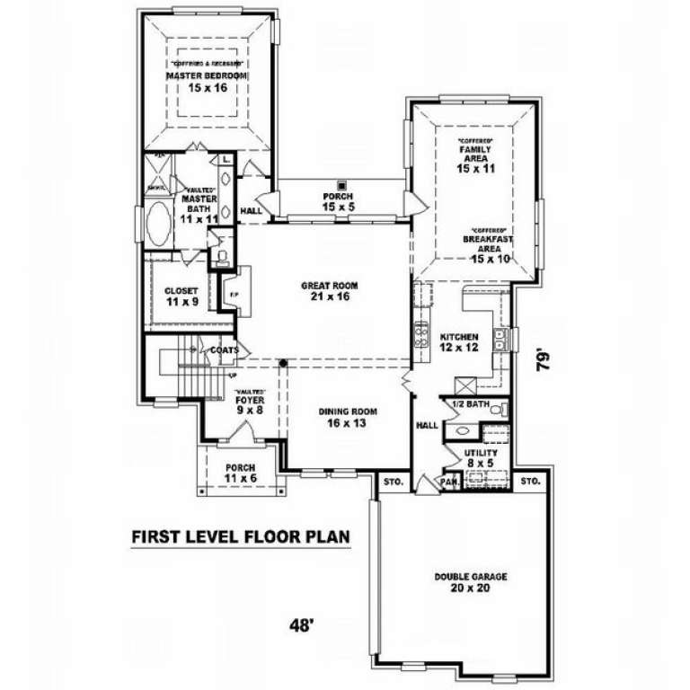 House Plan House Plan #8555 Drawing 1