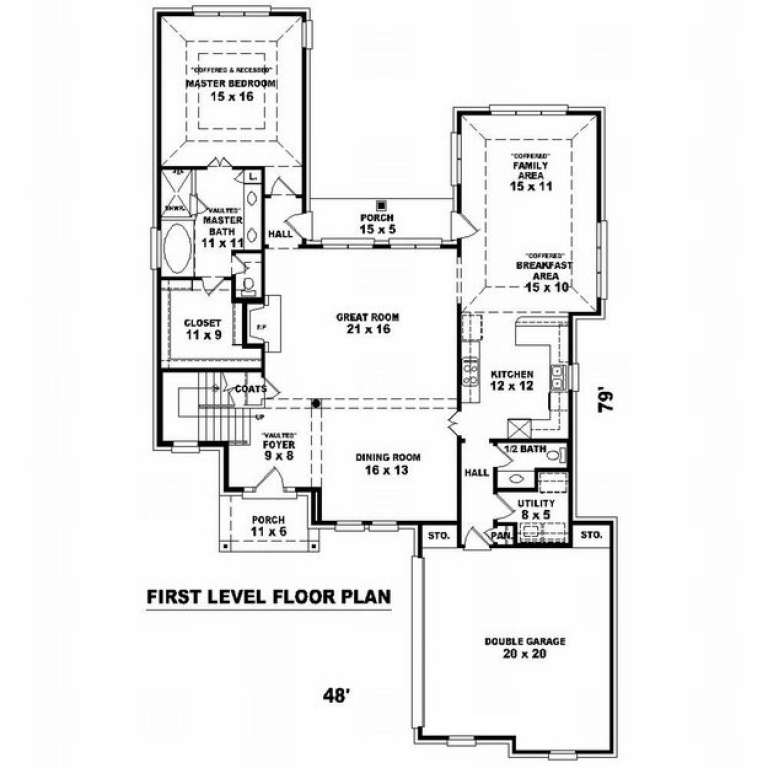 House Plan House Plan #8556 Drawing 1