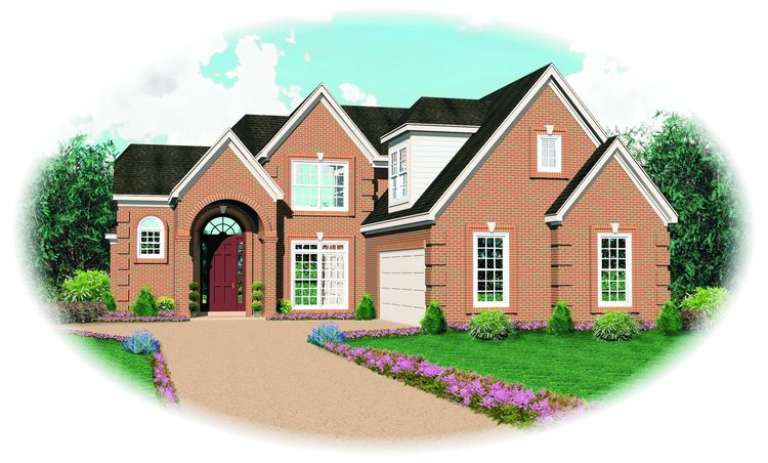 House Plan House Plan #8558 Front Elevation
