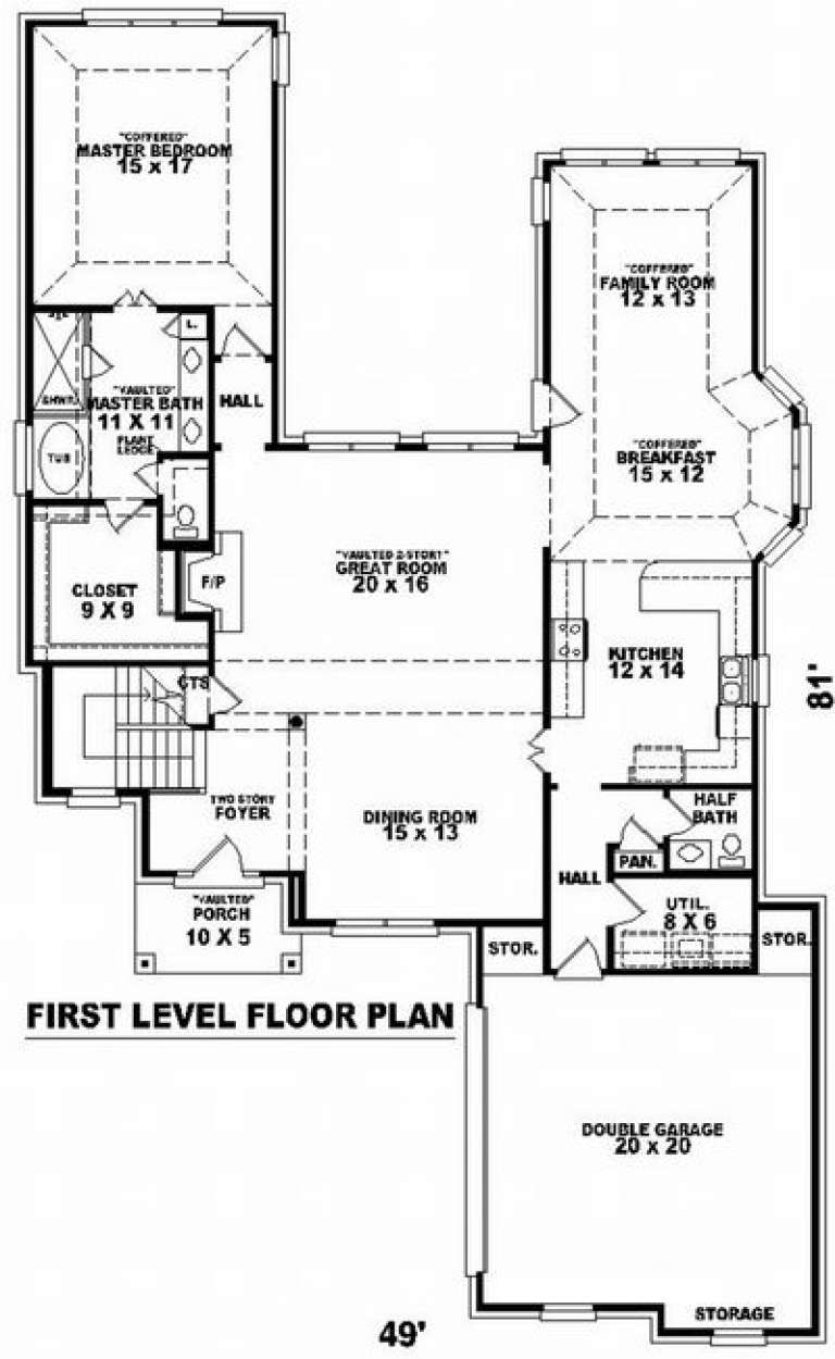 House Plan House Plan #8558 Drawing 1