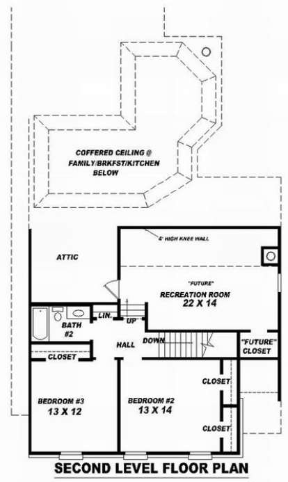 Floorplan 2 for House Plan #053-01086