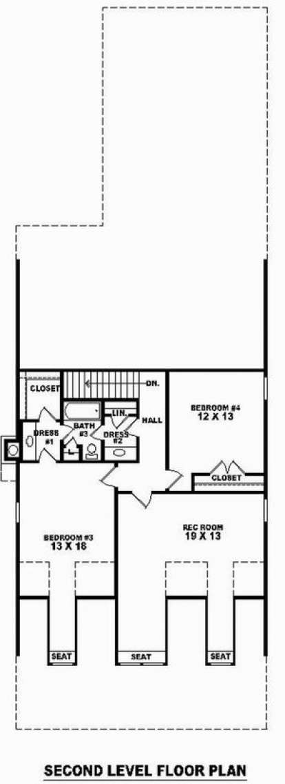 Floorplan 2 for House Plan #053-01096