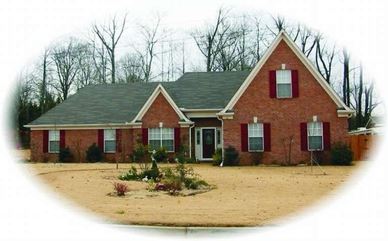 Traditional House Plan #053-01100 Elevation Photo