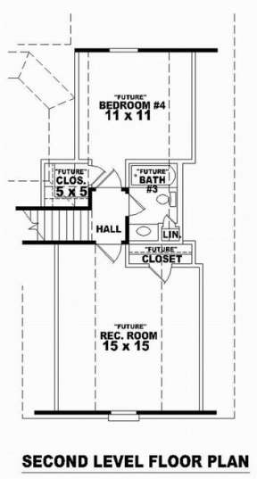 Floorplan 2 for House Plan #053-01101