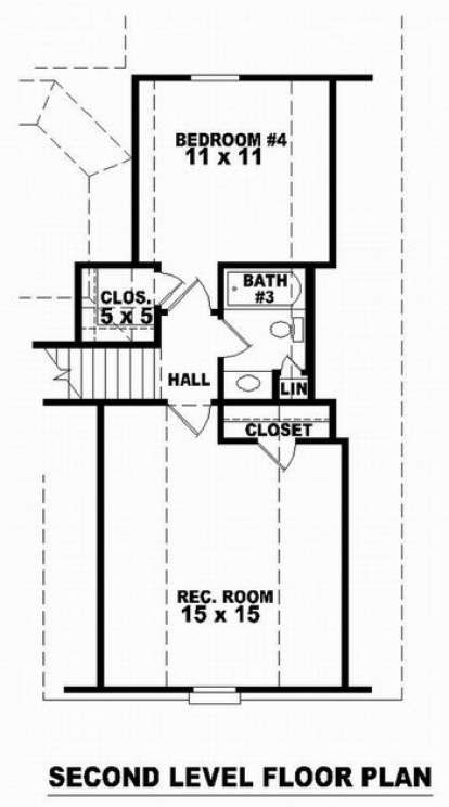 Floorplan 2 for House Plan #053-01102