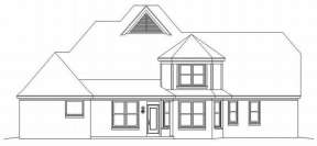 French Country House Plan #053-01103 Elevation Photo