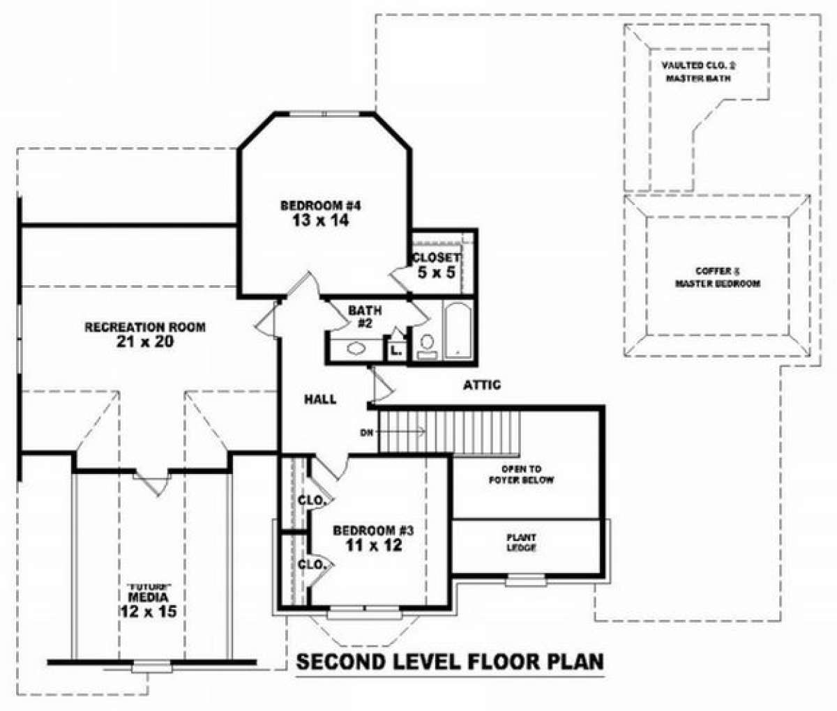 Floorplan 2 for House Plan #053-01103
