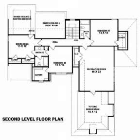 Floorplan 2 for House Plan #053-01114