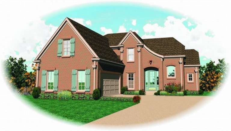 House Plan House Plan #8609 Front Elevation