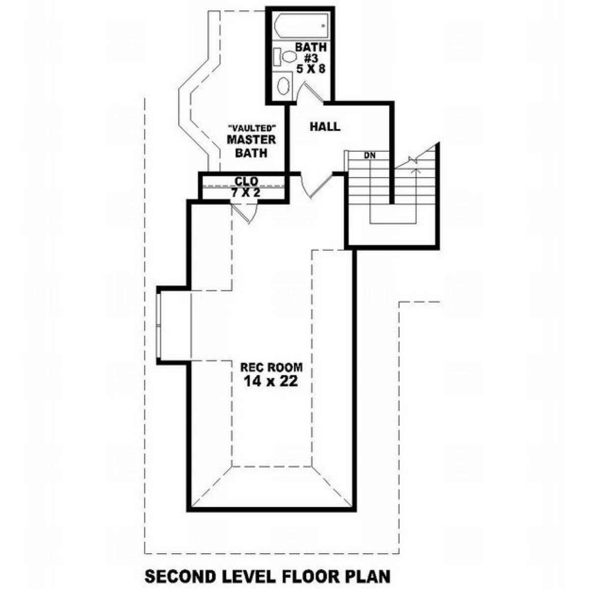 Floorplan 2 for House Plan #053-01137