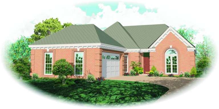 House Plan House Plan #8619 Front Elevation