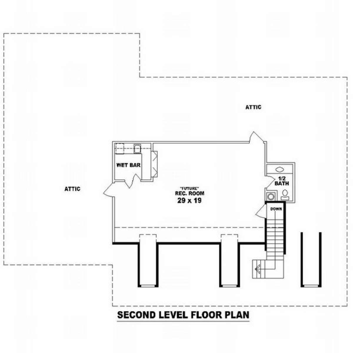 Floorplan 2 for House Plan #053-01145