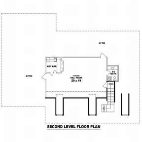 Floorplan 2 for House Plan #053-01145