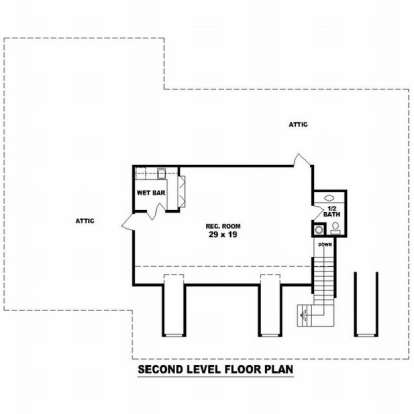 Floorplan 2 for House Plan #053-01146