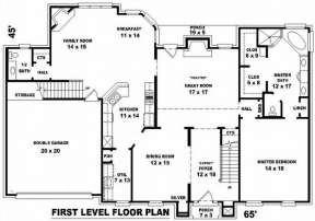 Floorplan 1 for House Plan #053-01156
