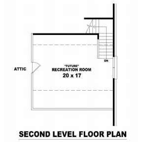 Floorplan 2 for House Plan #053-01161