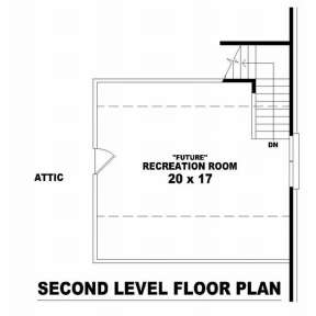 Floorplan 2 for House Plan #053-01162