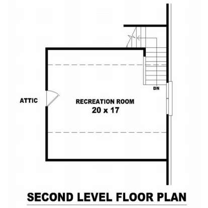 Floorplan 2 for House Plan #053-01164
