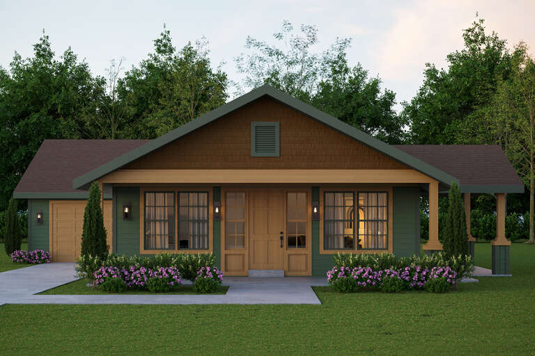 House Plan House Plan #865 Front Elevation