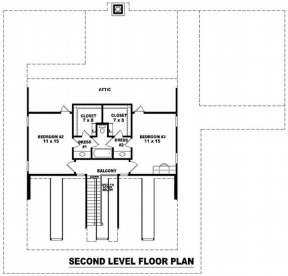 Floorplan 2 for House Plan #053-01172