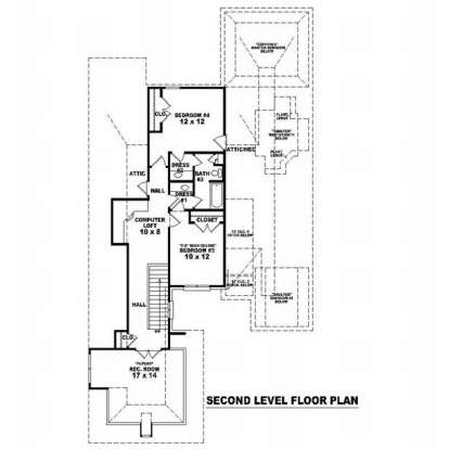 Floorplan 2 for House Plan #053-01179