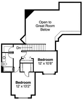 Floorplan 2 for House Plan #035-00215