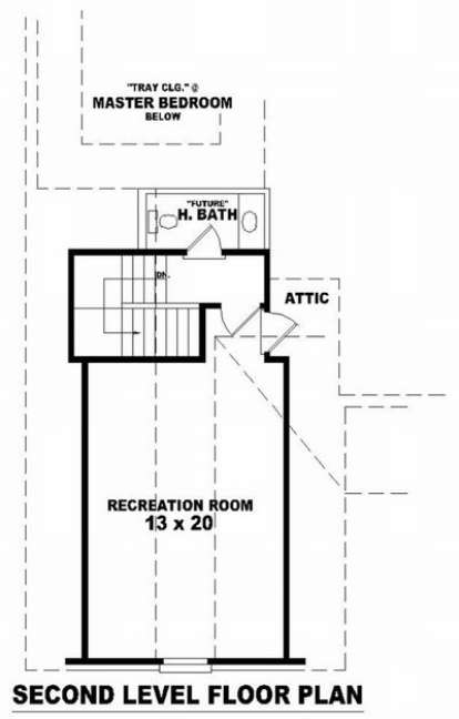 Floorplan 2 for House Plan #053-01186