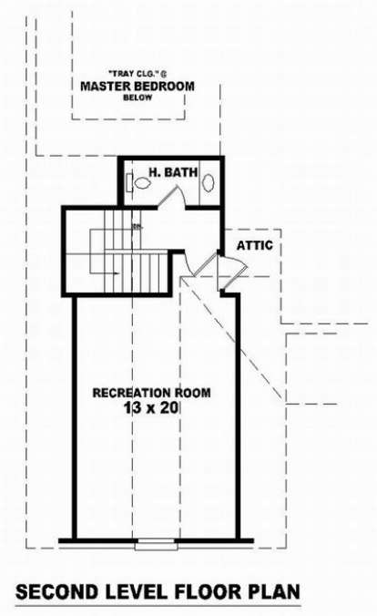 Floorplan 2 for House Plan #053-01187