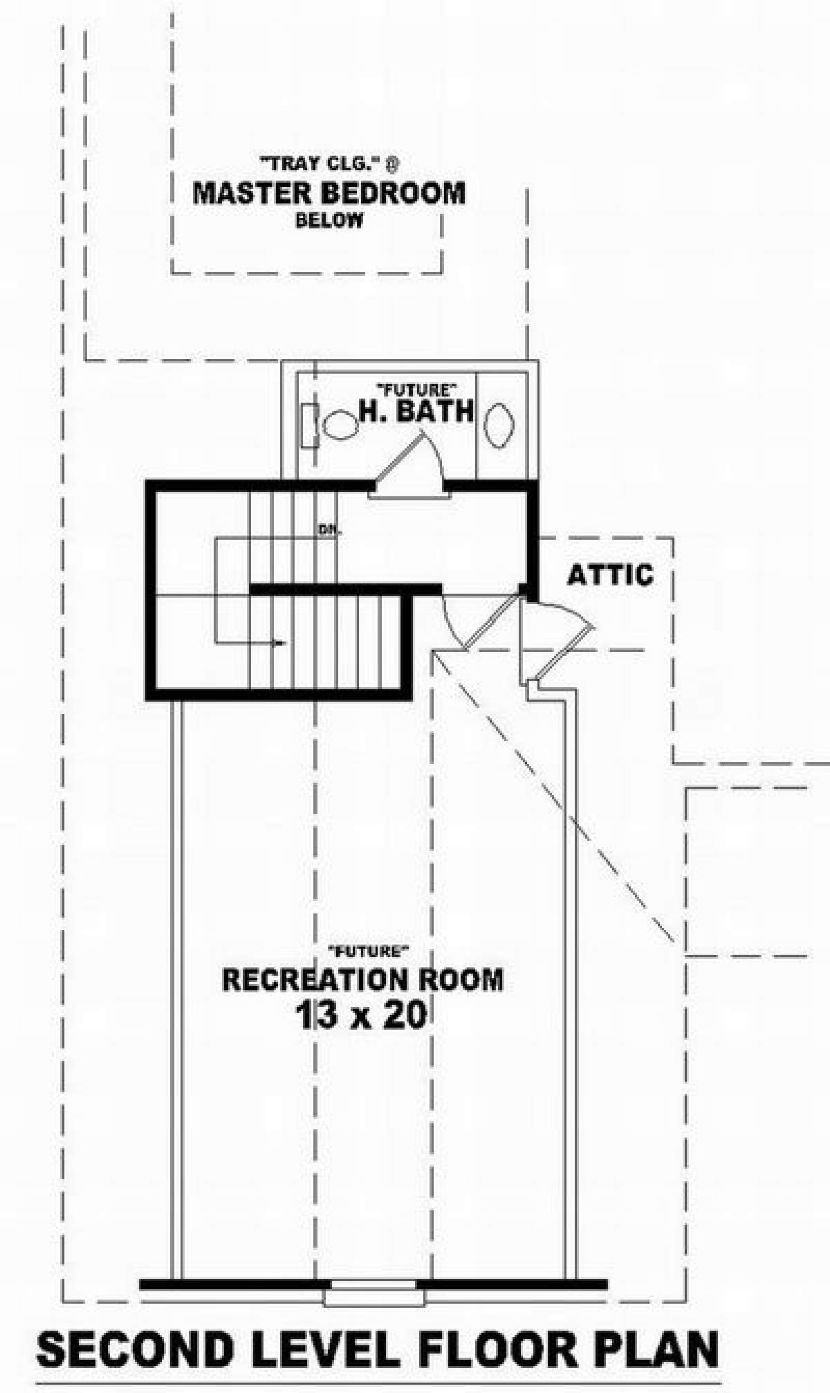 Floorplan 2 for House Plan #053-01192