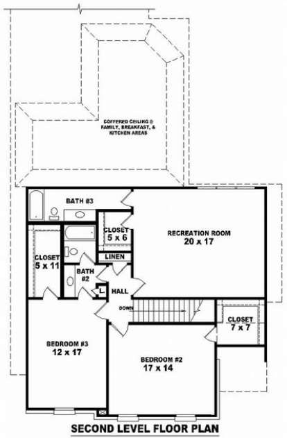 Floorplan 2 for House Plan #053-01193