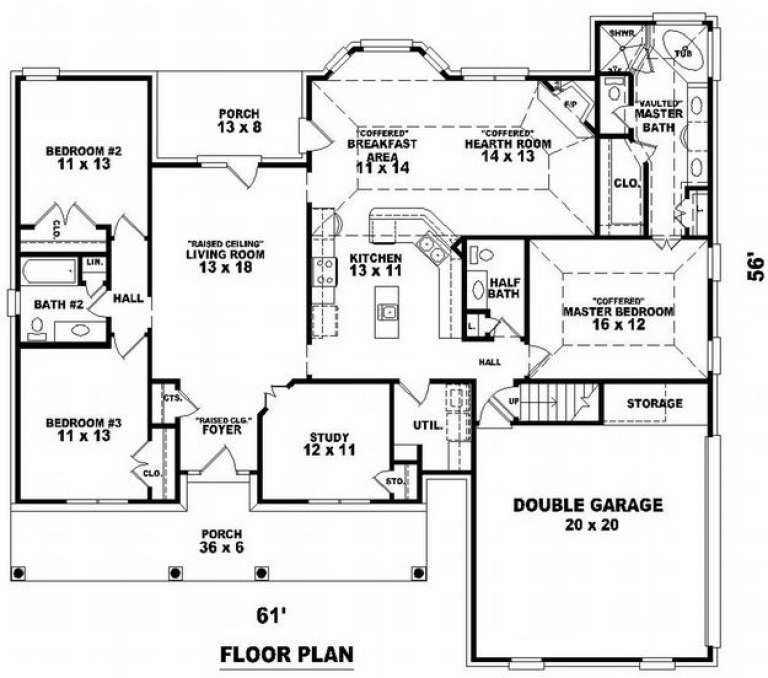 House Plan House Plan #8678 Drawing 1