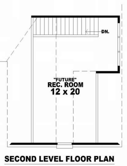 Floorplan 2 for House Plan #053-01199