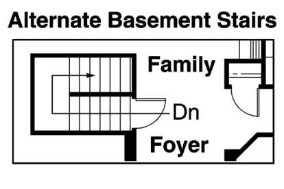 Alt Basement for House Plan #035-00217