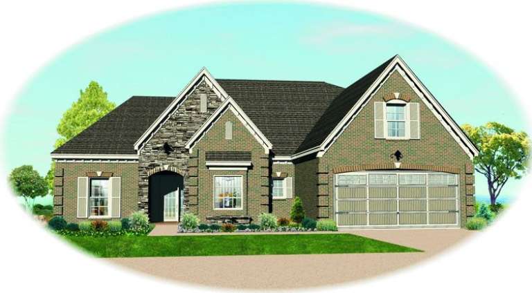 House Plan House Plan #8681 Front Elevation