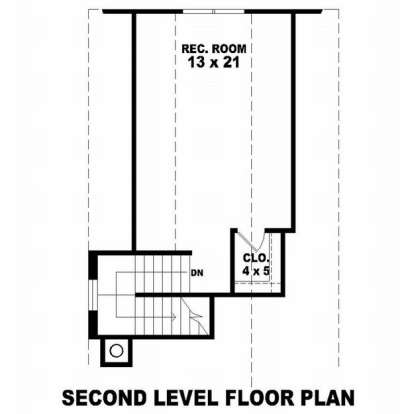 Floorplan 2 for House Plan #053-01212