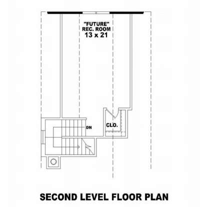 Floorplan 2 for House Plan #053-01213