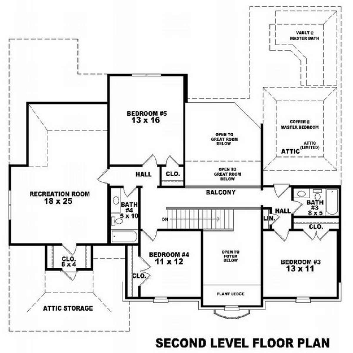 Floorplan 2 for House Plan #053-01215