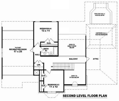 Floorplan 2 for House Plan #053-01217